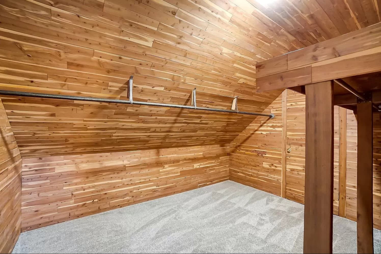 Cedar-Lined Attic Storage