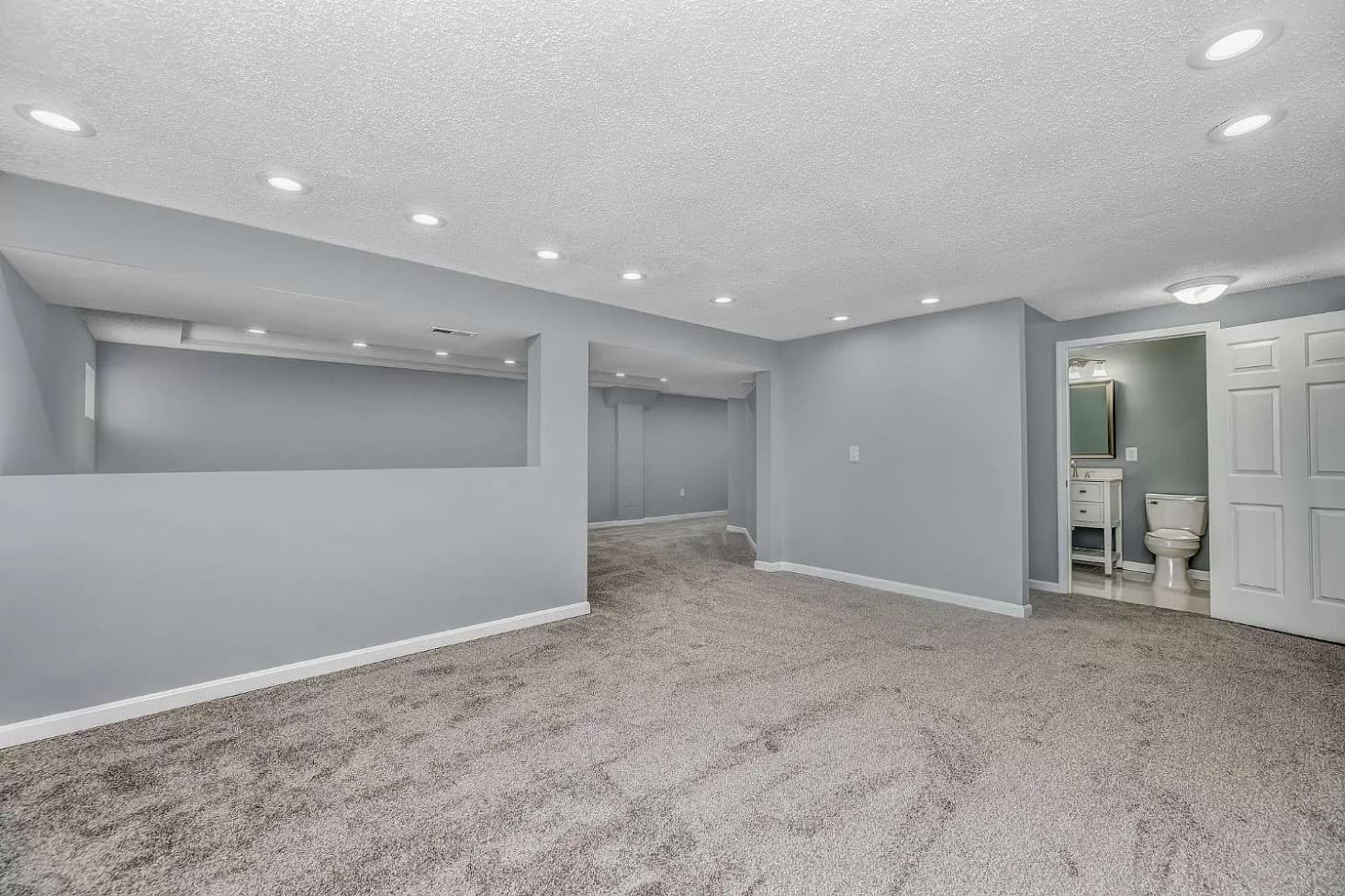 Open-Plan Interior Finishes