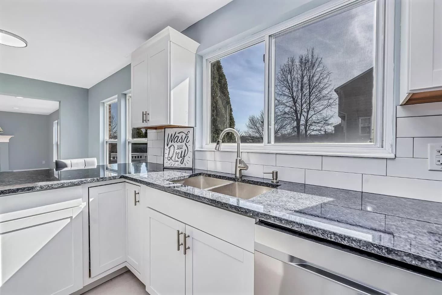 White Shaker Kitchen Renovation